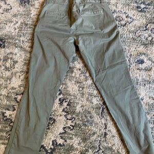 J Crew olive Frankie pants